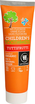 Urtekram kindertandpasta tutti frutti