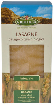 Volkoren Lasagne 250 gram biologisch)