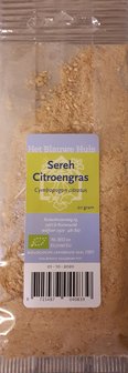 Citroengras/Sereh (gemalen) 20 gram (biologisch)