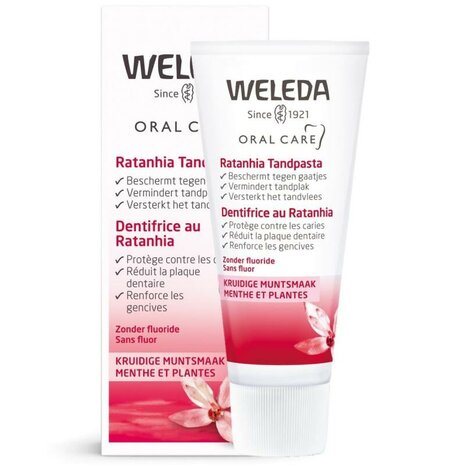 Weleda Ratanhia Tandpasta 75 ml