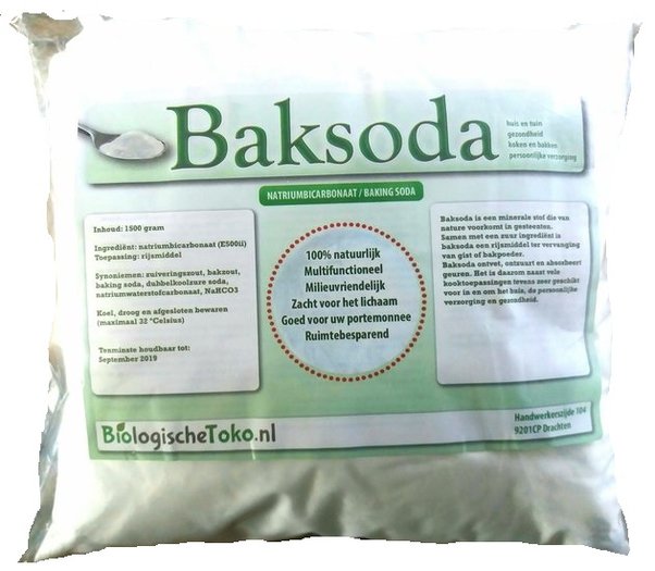 Baking Soda Grootverpakking 5 kilo €15,95