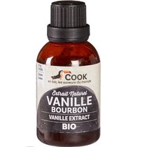 Vanille Extract (ongezoet) 40 ml (biologisch)