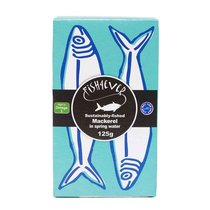 Makreel in Bronwater 10 x 125 gram Makreel in Bronwater 10 x 125 gram