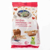 Glutenvrije Haverkoekjes Aardbei Vanille 6 x 150 gram (biologisch) Glutenvrije Haverkoekjes Aardbei Vanille 6 x 150 gram (biologisch)