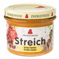 Tomatenspread met Kruiden 180 gram (biologisch)