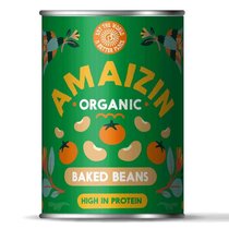 Witte Bonen in Tomatensaus 6 x 400 gram (biologisch)