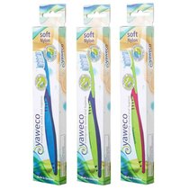 Tandenborstel met vervangbare borstelkop soft (1 stuk)