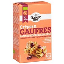 Glutenvrije Mix voor Wafels en Pannenkoeken 200 gram (biologisch) Glutenvrije Mix voor Wafels en Pannenkoeken 200 gram (biologisch)