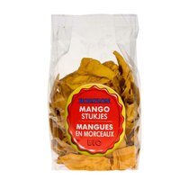 Gedroogde Mango 250 gram (biologisch)