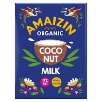 Kokosmelk zonder Guargom 200 ml (biologisch)