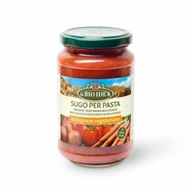 Pastasaus Bolognese Vegetarisch 6 x 340 gram (biologisch) Pastasaus Bolognese Vegetarisch 6 x 340 gram (biologisch)