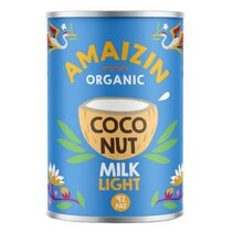 Kokosmelk Light 6 x 400 ml (biologisch)