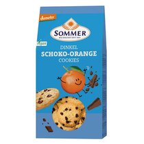 Speltkoekjes Choco Sinaasappel150 gram (demeter)