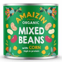 Bonenmix met Mais 12 x 200 gram (biologisch)