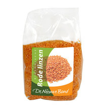 Rode Linzen 500 gram (biologisch)