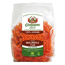 Rode Linzenpasta 250 gram (biologisch)