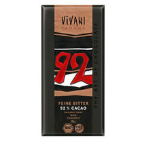 Pure Chocolade 92% 10 x 80 gram (biologisch)