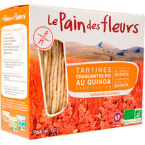 Glutenvrije Quinoa Crackers 150 gram THT 24.10.25 (biologisch) Glutenvrije Quinoa Crackers 150 gram THT 24.10.25 (biologisch)