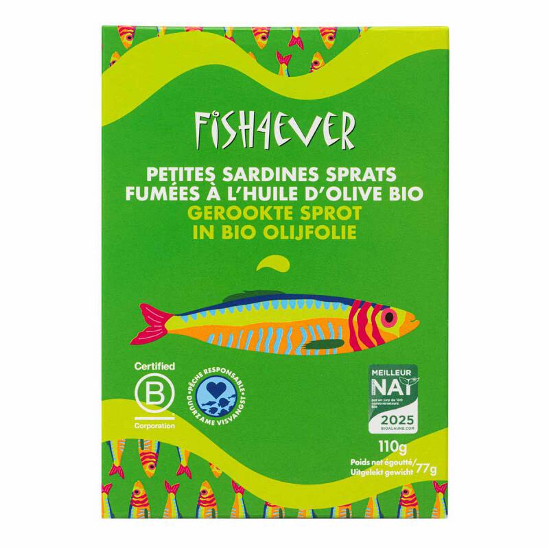 Gerookte Sardines (Sprots) in Olijfolie 12-pack